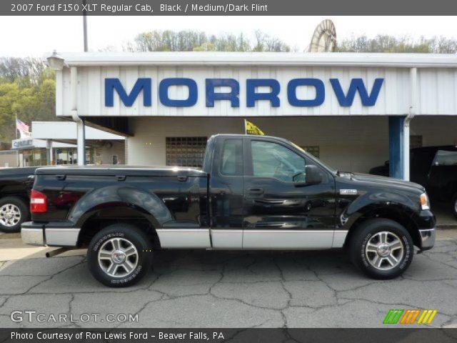 2007 Ford F150 XLT Regular Cab in Black