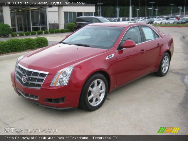 2008 Cadillac CTS Sedan in Crystal Red