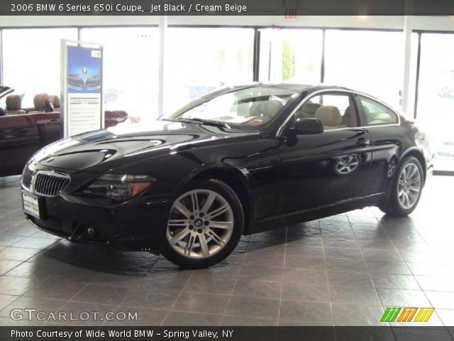 2006 BMW 6 Series 650i Coupe in Jet Black