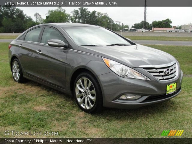 2011 Hyundai Sonata Limited 2.0T in Harbor Gray Metallic