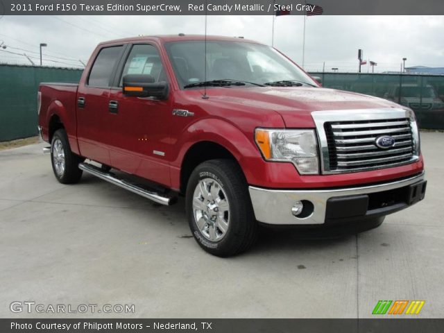 2011 Ford F150 Texas Edition SuperCrew in Red Candy Metallic