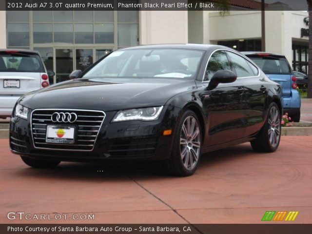 2012 Audi A7 3.0T quattro Premium in Phantom Black Pearl Effect