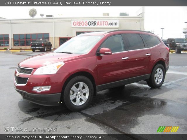 2010 Chevrolet Traverse LT AWD in Red Jewel Tintcoat