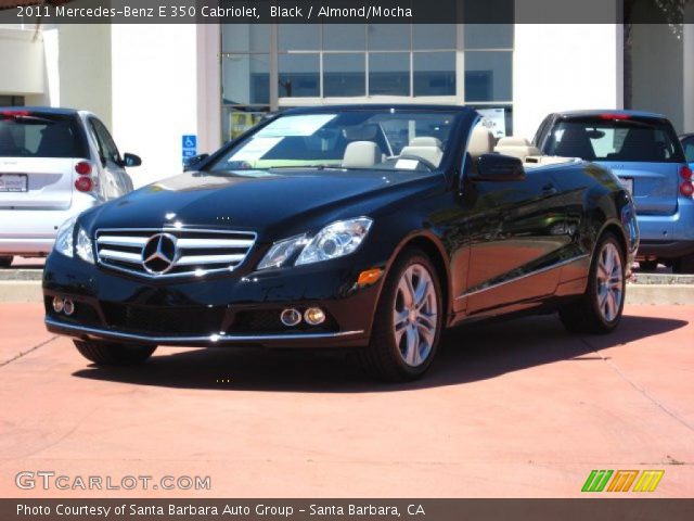 2011 Mercedes-Benz E 350 Cabriolet in Black