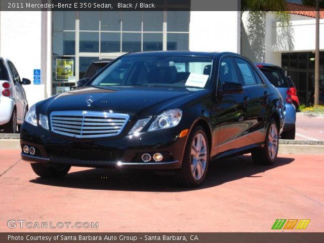 2011 Mercedes-Benz E 350 Sedan in Black