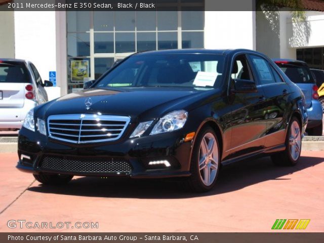 2011 Mercedes-Benz E 350 Sedan in Black