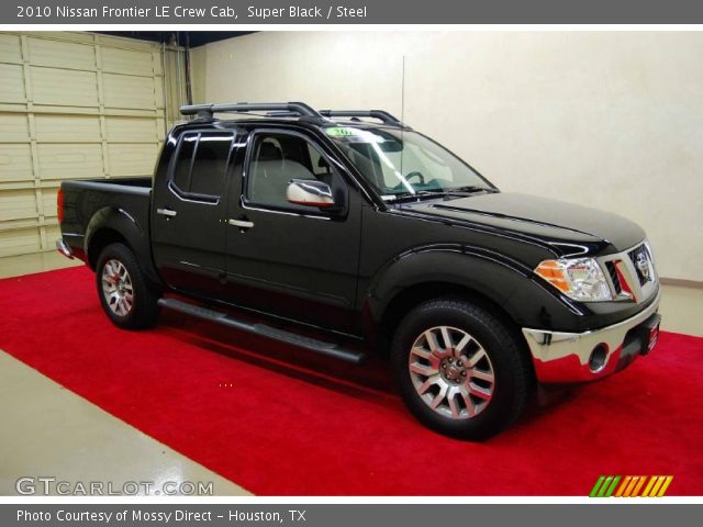 2010 Nissan Frontier LE Crew Cab in Super Black