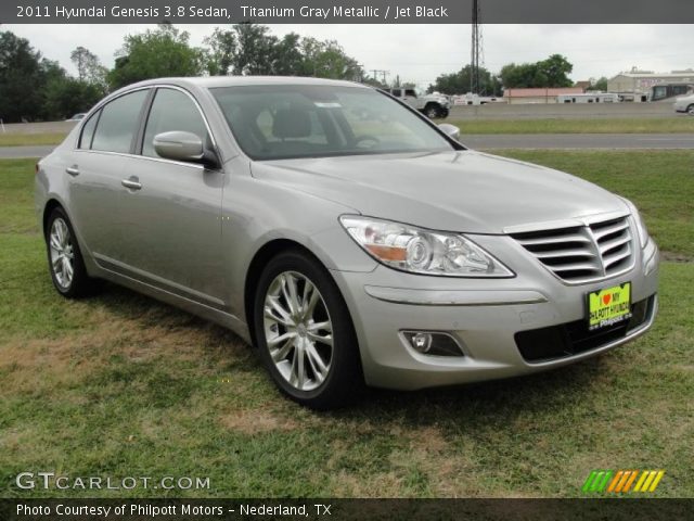 2011 Hyundai Genesis 3.8 Sedan in Titanium Gray Metallic