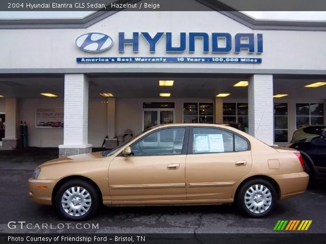2004 Hyundai Elantra GLS Sedan in Hazelnut