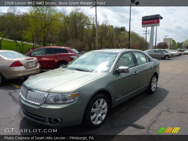 2008 Lincoln MKZ AWD Sedan in Moss Green Metallic