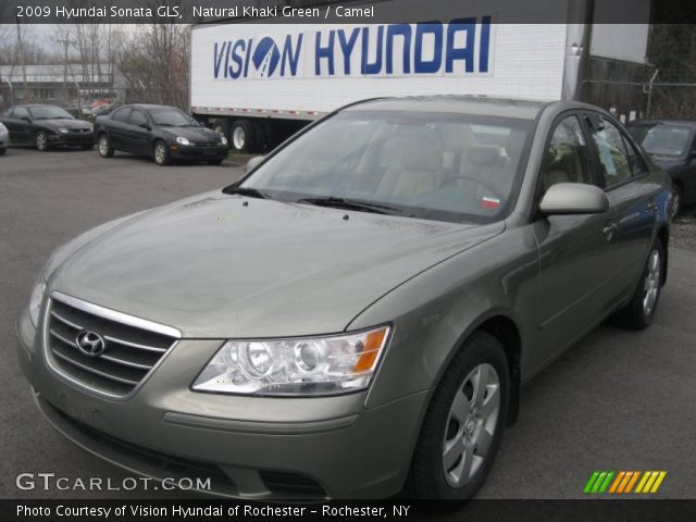 2009 Hyundai Sonata GLS in Natural Khaki Green