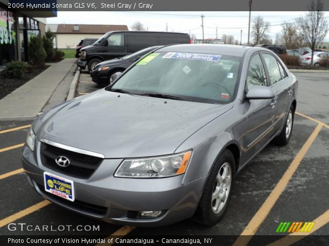 2006 Hyundai Sonata GLS V6 in Steel Gray