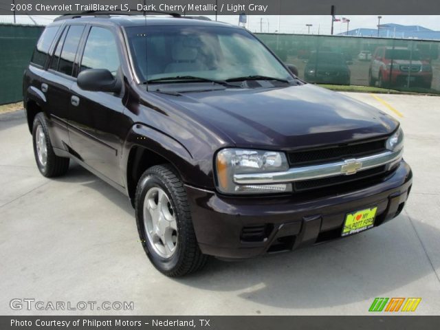 2008 Chevrolet TrailBlazer LS in Dark Cherry Metallic