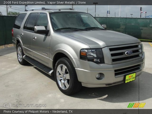 2008 Ford Expedition Limited in Vapor Silver Metallic