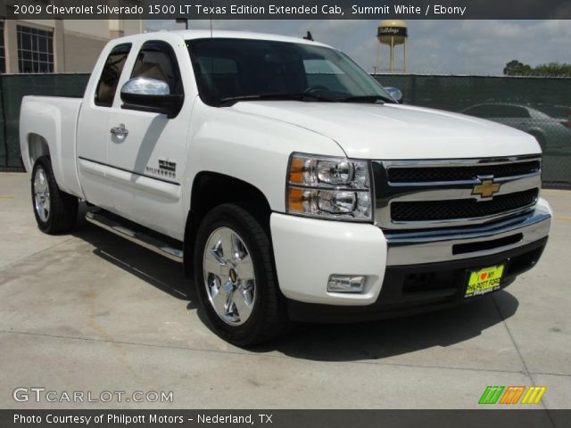 2009 Chevrolet Silverado 1500 LT Texas Edition Extended Cab in Summit White