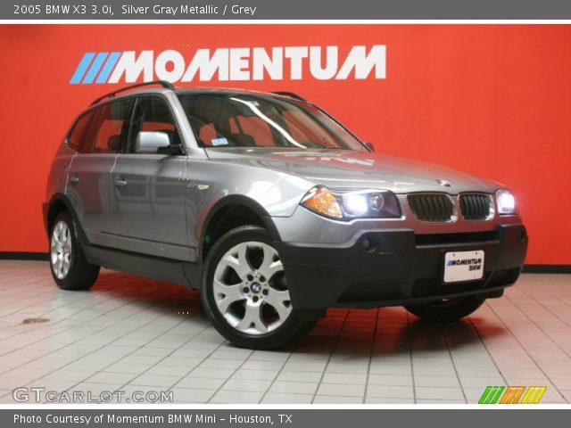 2005 BMW X3 3.0i in Silver Gray Metallic