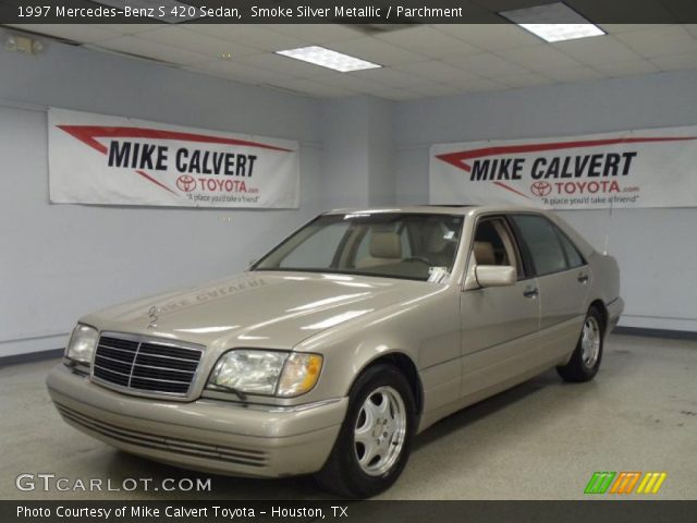 1997 Mercedes-Benz S 420 Sedan in Smoke Silver Metallic