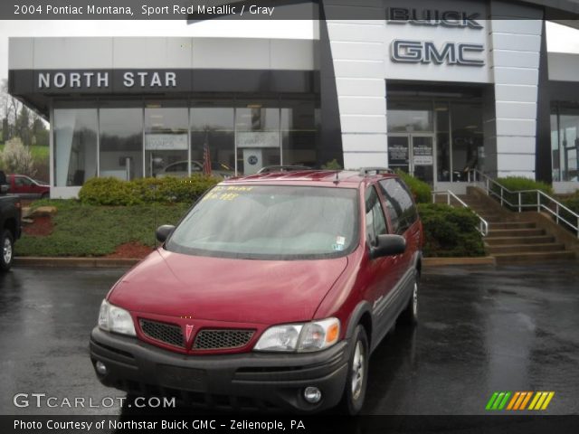 2004 Pontiac Montana  in Sport Red Metallic