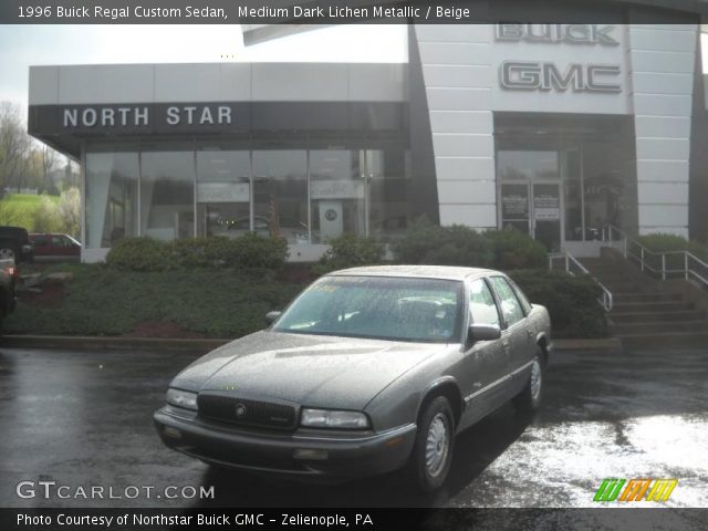 1996 Buick Regal Custom Sedan in Medium Dark Lichen Metallic