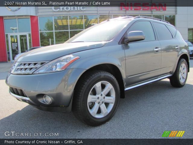 2007 Nissan Murano SL in Platinum Pearl Matallic