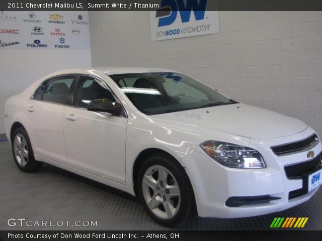 2011 Chevrolet Malibu LS in Summit White