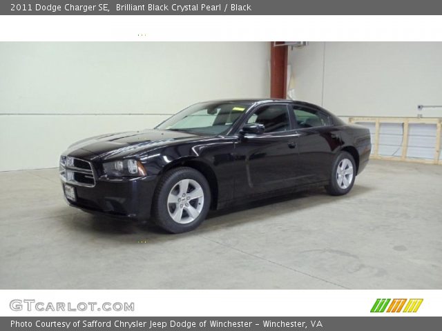2011 Dodge Charger SE in Brilliant Black Crystal Pearl