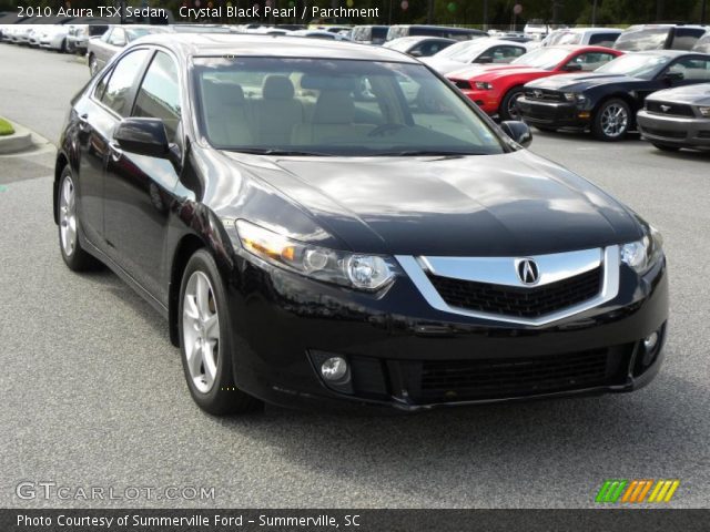 2010 Acura TSX Sedan in Crystal Black Pearl