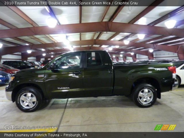 2010 Toyota Tundra TRD Double Cab 4x4 in Spruce Green Mica