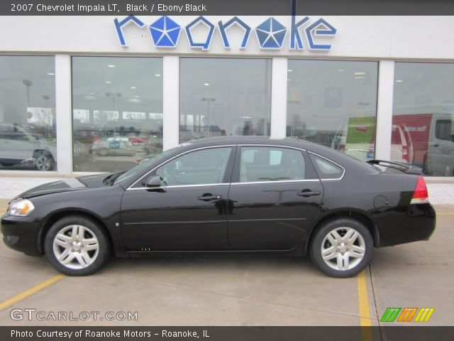 2007 Chevrolet Impala LT in Black