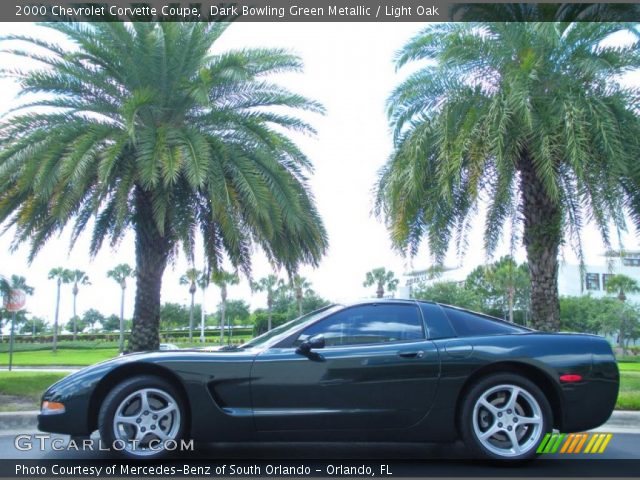 2000 Chevrolet Corvette Coupe in Dark Bowling Green Metallic