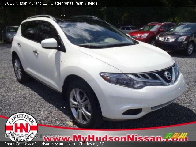 2011 Nissan Murano LE in Glacier White Pearl