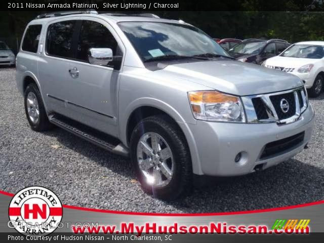 2011 Nissan Armada Platinum in Silver Lightning