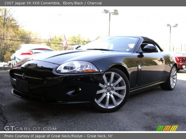 2007 Jaguar XK XK8 Convertible in Ebony Black
