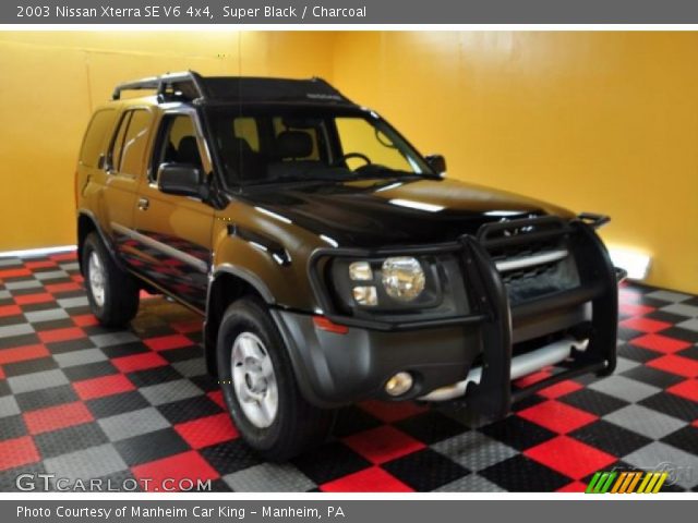 2003 Nissan Xterra SE V6 4x4 in Super Black