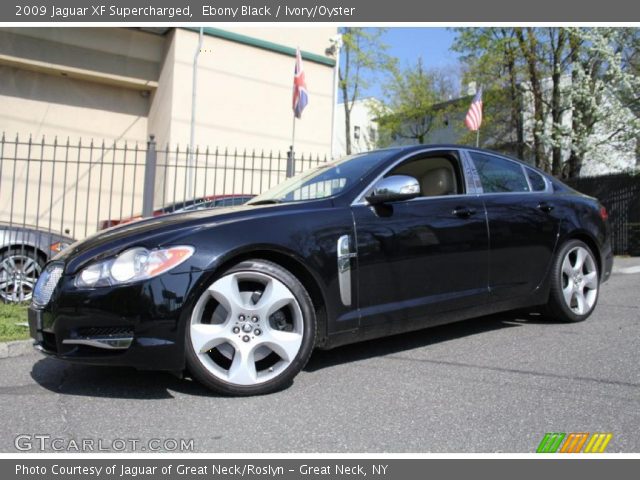 2009 Jaguar XF Supercharged in Ebony Black