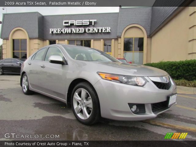 2009 Acura TSX Sedan in Palladium Metallic