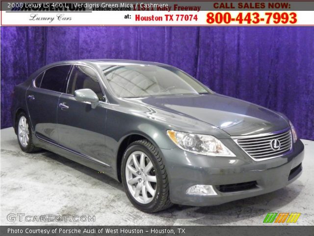 2008 Lexus LS 460 L in Verdigris Green Mica