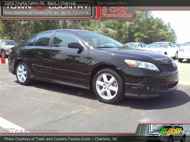 2009 Toyota Camry SE in Black