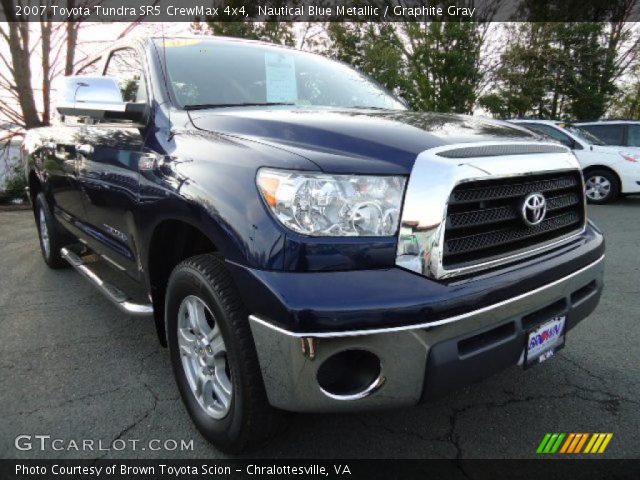2007 Toyota Tundra SR5 CrewMax 4x4 in Nautical Blue Metallic