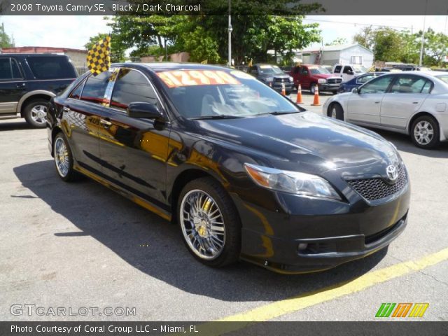 2008 Toyota Camry SE in Black