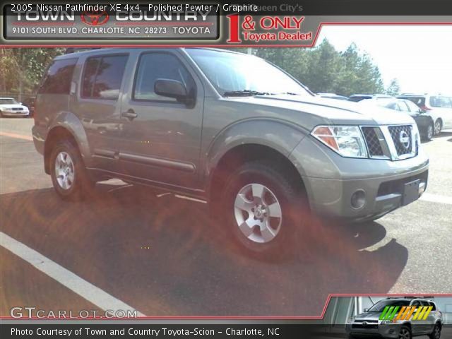 2005 Nissan Pathfinder XE 4x4 in Polished Pewter