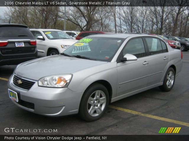 2006 Chevrolet Malibu LT V6 Sedan in Silverstone Metallic