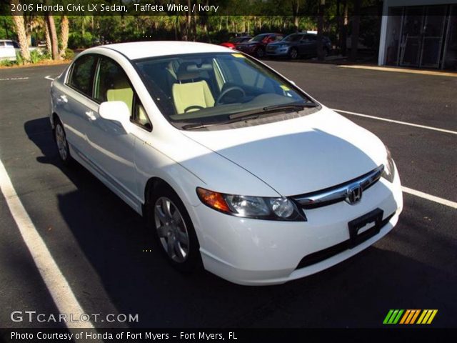 2006 Honda Civic LX Sedan in Taffeta White