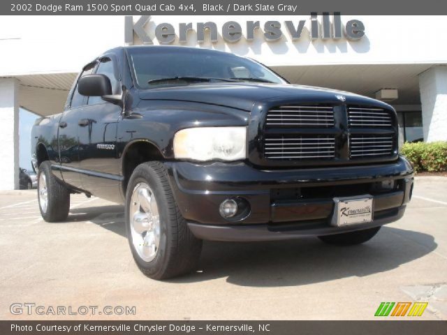 2002 Dodge Ram 1500 Sport Quad Cab 4x4 in Black