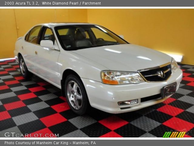 2003 Acura TL 3.2 in White Diamond Pearl