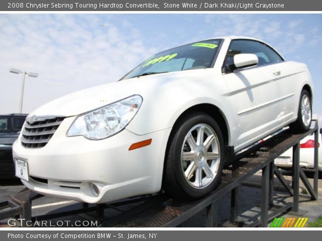 2008 Chrysler Sebring Touring Hardtop Convertible in Stone White