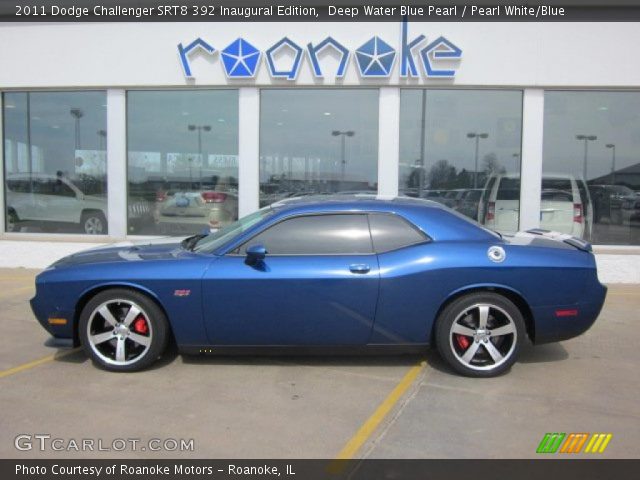 2011 Dodge Challenger SRT8 392 Inaugural Edition in Deep Water Blue Pearl
