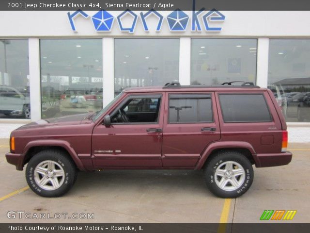 2001 Jeep Cherokee Classic 4x4 in Sienna Pearlcoat