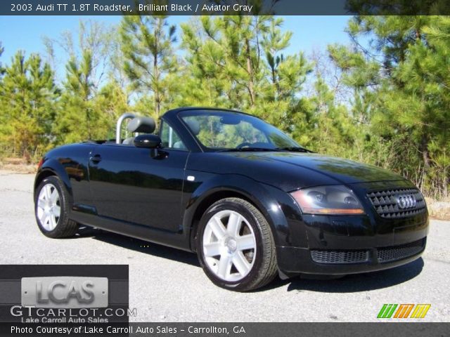 2003 Audi TT 1.8T Roadster in Brilliant Black