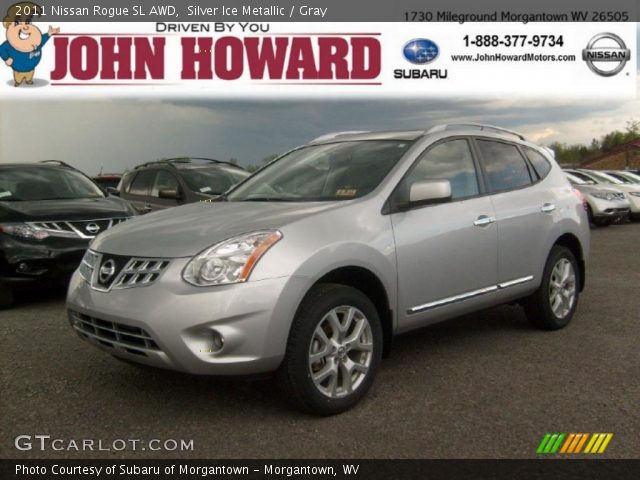2011 Nissan Rogue SL AWD in Silver Ice Metallic